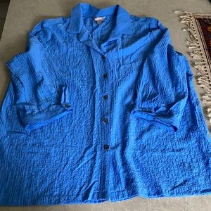 Woman’s White Stag Blouse, size 2X